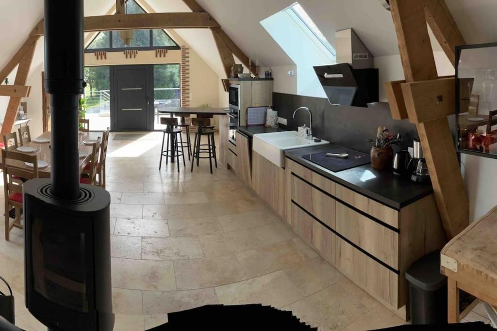 Gite Le Long Bois Campagne Charme 6 Pers Necy Exterior photo